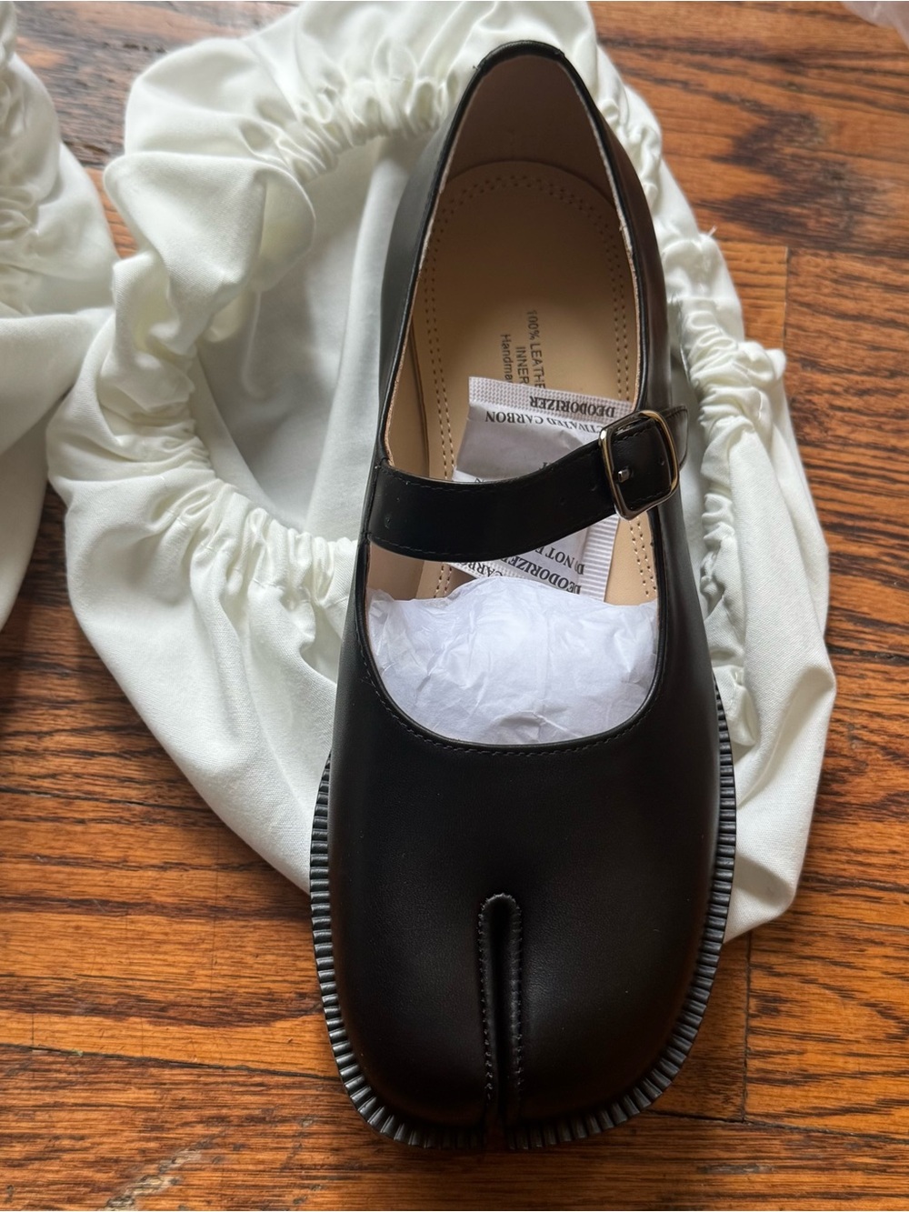 WoodChuckSato Tabi Mary Jane - Size 35 - New without box
